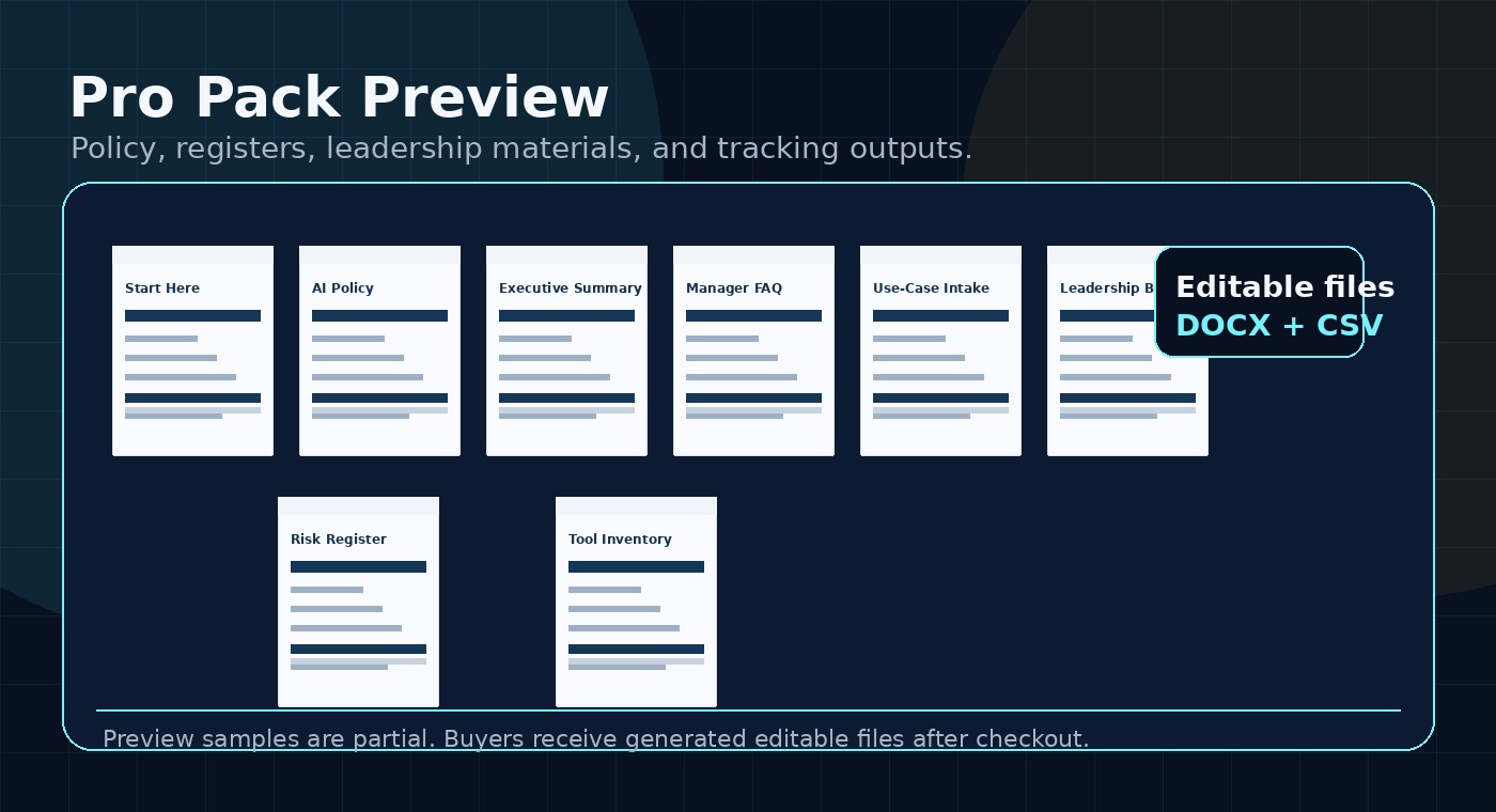 Preview of Rule 52 Pro Pack generated documents